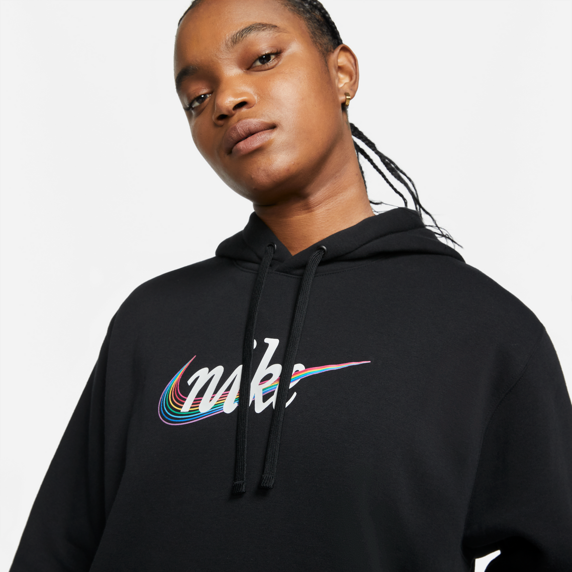 Nike Men's 'Be True' Pullover Hoodie (Black) - Nike Men's 'Be True' Pullover Hoodie (Black) - 