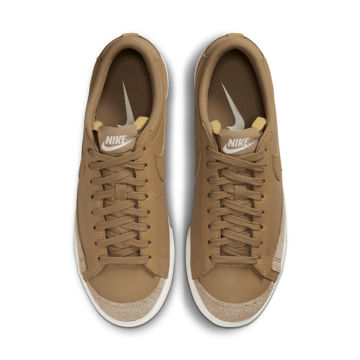 Nike Women's Blazer Low Platform (Dark Driftwood/Hemp-Sail) - Nike Women's Blazer Low Platform (Dark Driftwood/Hemp-Sail) - 