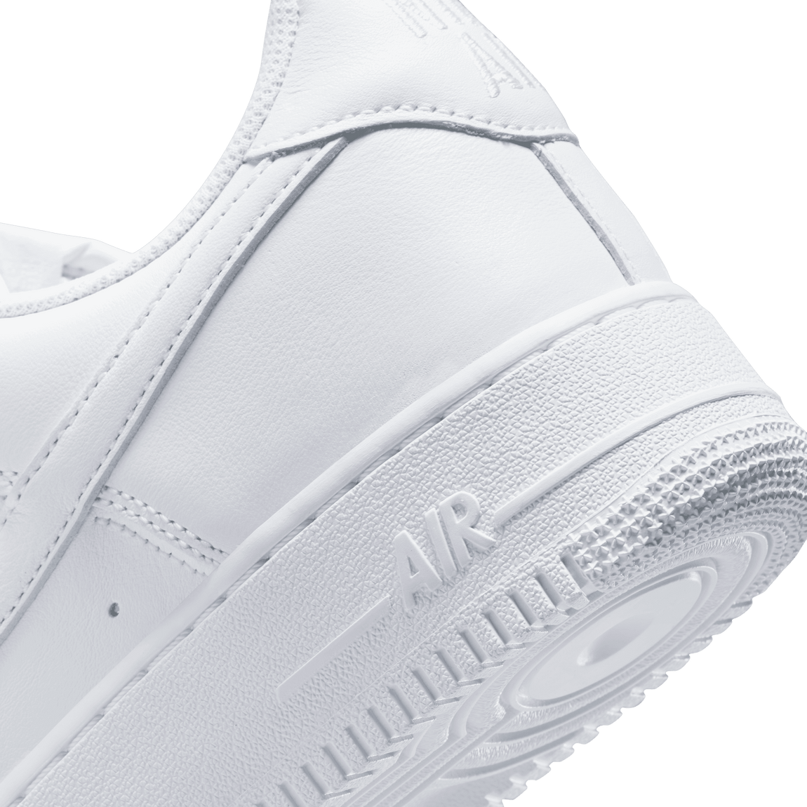 Nike Air Force 1 Low Retro (White/White-Metallic Gold) - Nike Air Force 1 Low Retro (White/White-Metallic Gold) - 