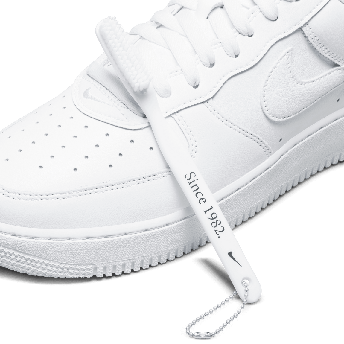 Nike Air Force 1 Low Retro (White/White-Metallic Gold) - Nike Air Force 1 Low Retro (White/White-Metallic Gold) - 