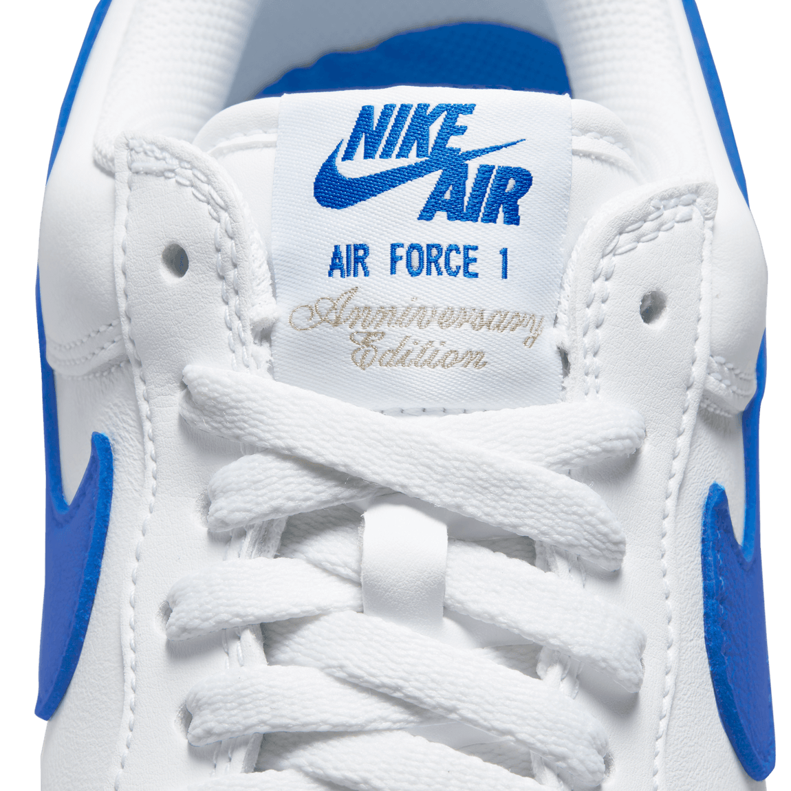 Nike Air Force 1 Low Retro (White/Royal Blue-Gum Yellow) - Nike Air Force 1 Low Retro (White/Royal Blue-Gum Yellow) - 