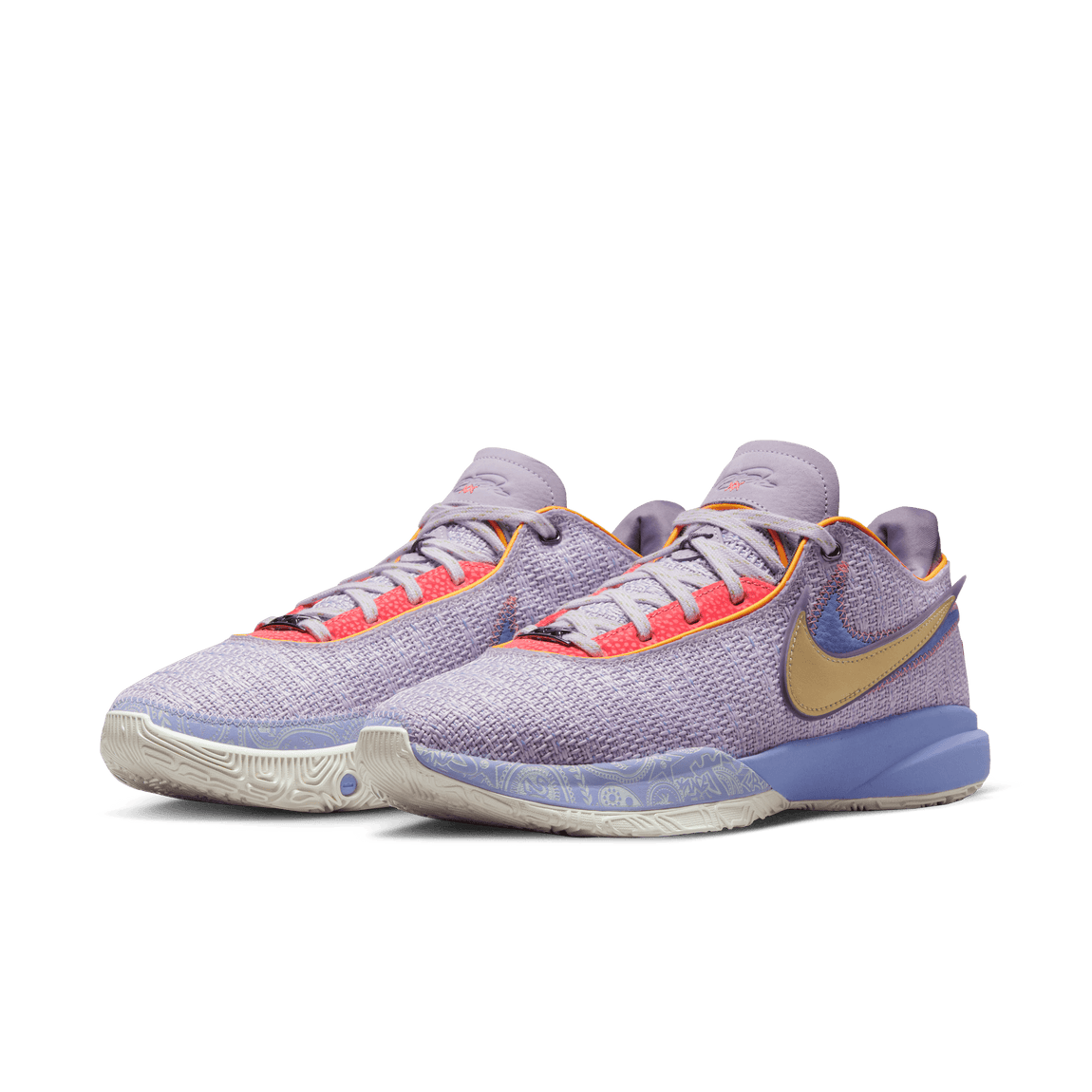 Nike Lebron 20 (Violet Frost/Canyon Purple-Metallic Gold) - Nike Lebron 20 (Violet Frost/Canyon Purple-Metallic Gold) - 