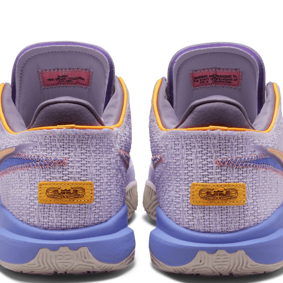 Nike Lebron 20 (Violet Frost/Canyon Purple-Metallic Gold) - Nike Lebron 20 (Violet Frost/Canyon Purple-Metallic Gold) - 