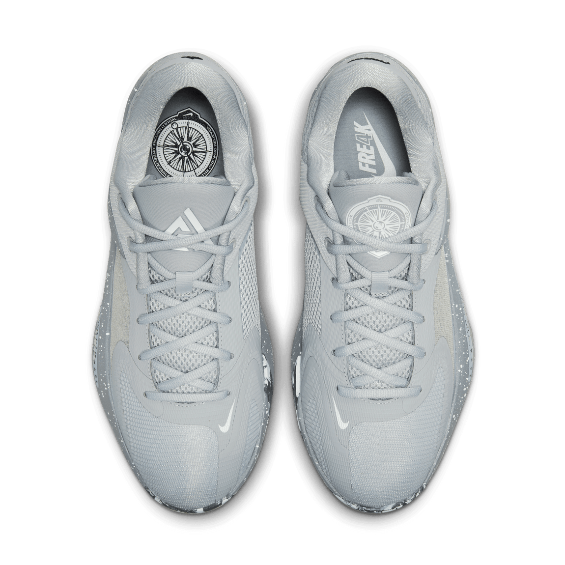 Nike Zoom Freak 4 (Wolf Grey/White-Cool Grey) - Nike Zoom Freak 4 (Wolf Grey/White-Cool Grey) - 