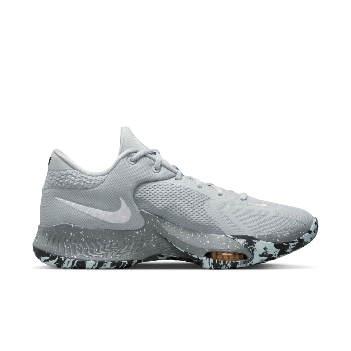 Nike Zoom Freak 4 (Wolf Grey/White-Cool Grey) - Nike Zoom Freak 4 (Wolf Grey/White-Cool Grey) - 