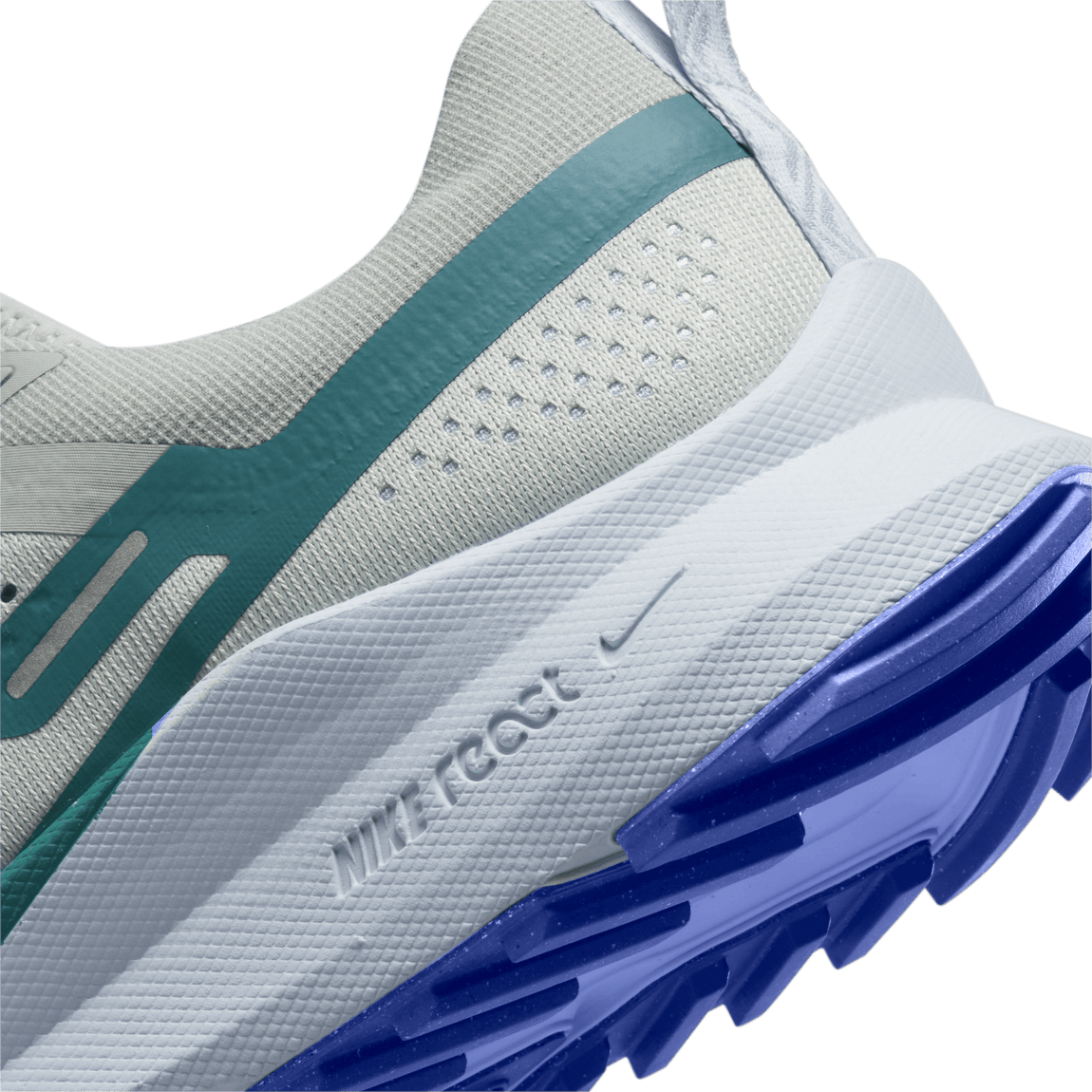 Nike React Pegasus Trail 4 (Light Silver/Mineral Teal-Racer Blue) - Nike React Pegasus Trail 4 (Light Silver/Mineral Teal-Racer Blue) - 