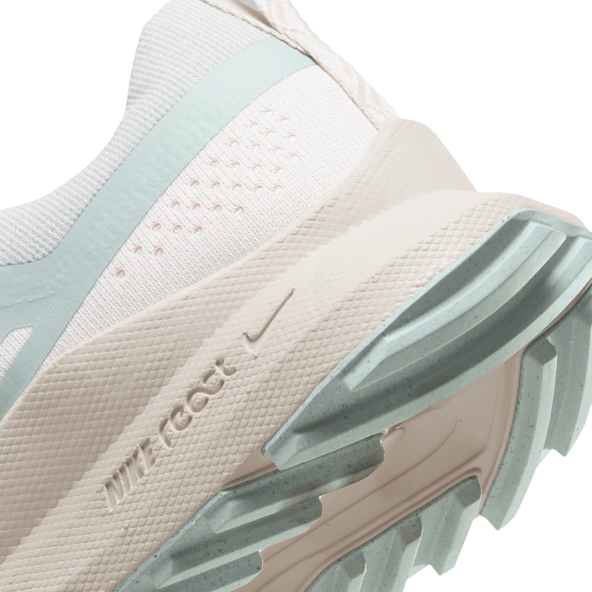 Women's Nike React Pegasus Trail 4 (Pearl Pink/Wolf Grey) - Women's Nike React Pegasus Trail 4 (Pearl Pink/Wolf Grey) - 