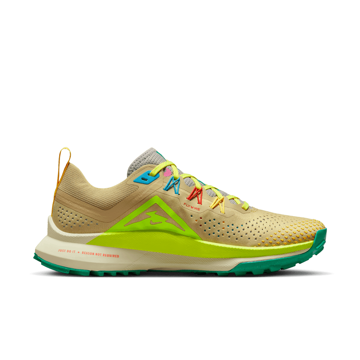 Nike Women's React Pegasus Trail 4 (Team Gold/Volt/Baltic Blue/Stadium Green) - Nike Women's React Pegasus Trail 4 (Team Gold/Volt/Baltic Blue/Stadium Green) - 