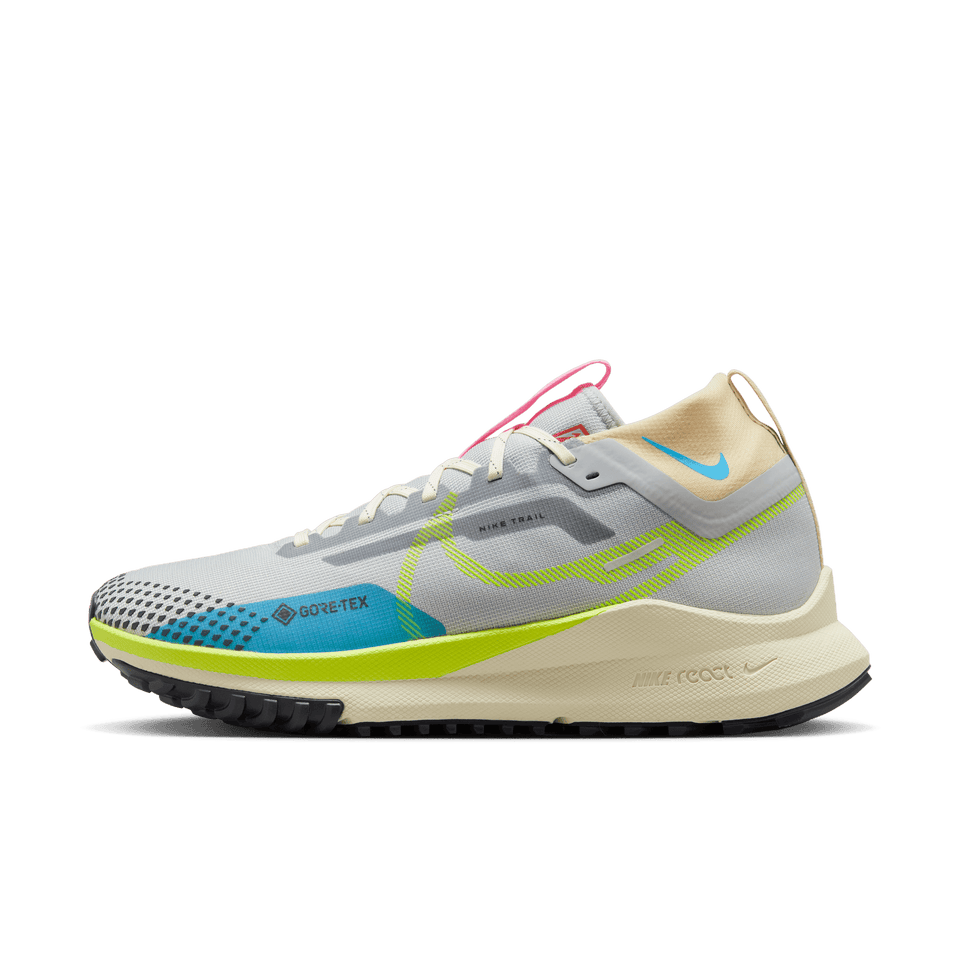 Nike Pegasus Trail 4 Gore-Tex (Wolf Grey/Volt/Stadium Green-Baltic Blue) - nick30!