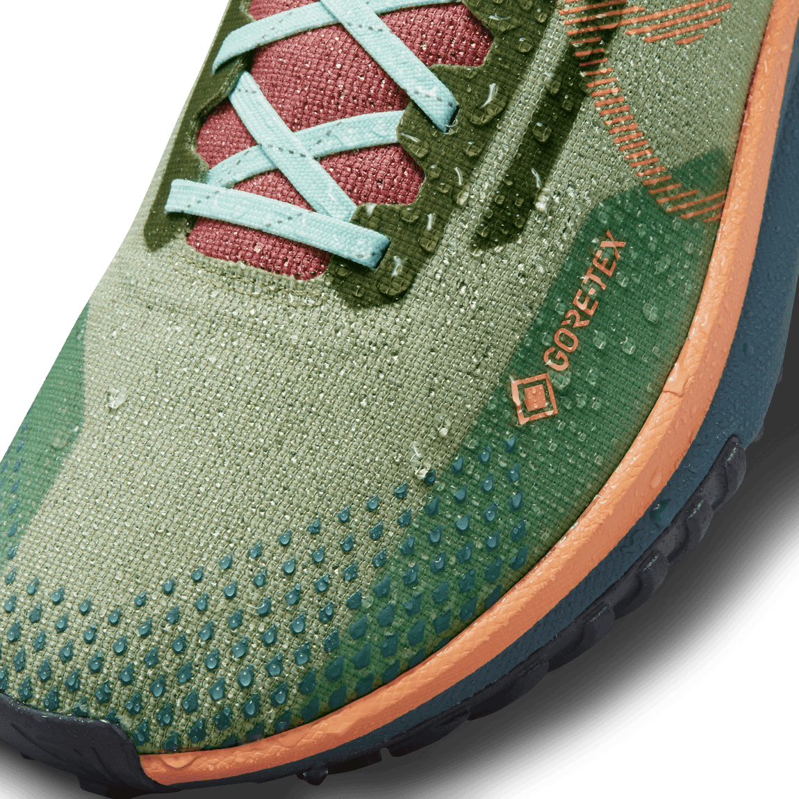 Nike React Pegasus Trail 4 Gore-Tex Runner (Alligator/Orange Trance-Mint Foam) - Nike React Pegasus Trail 4 Gore-Tex Runner (Alligator/Orange Trance-Mint Foam) - 