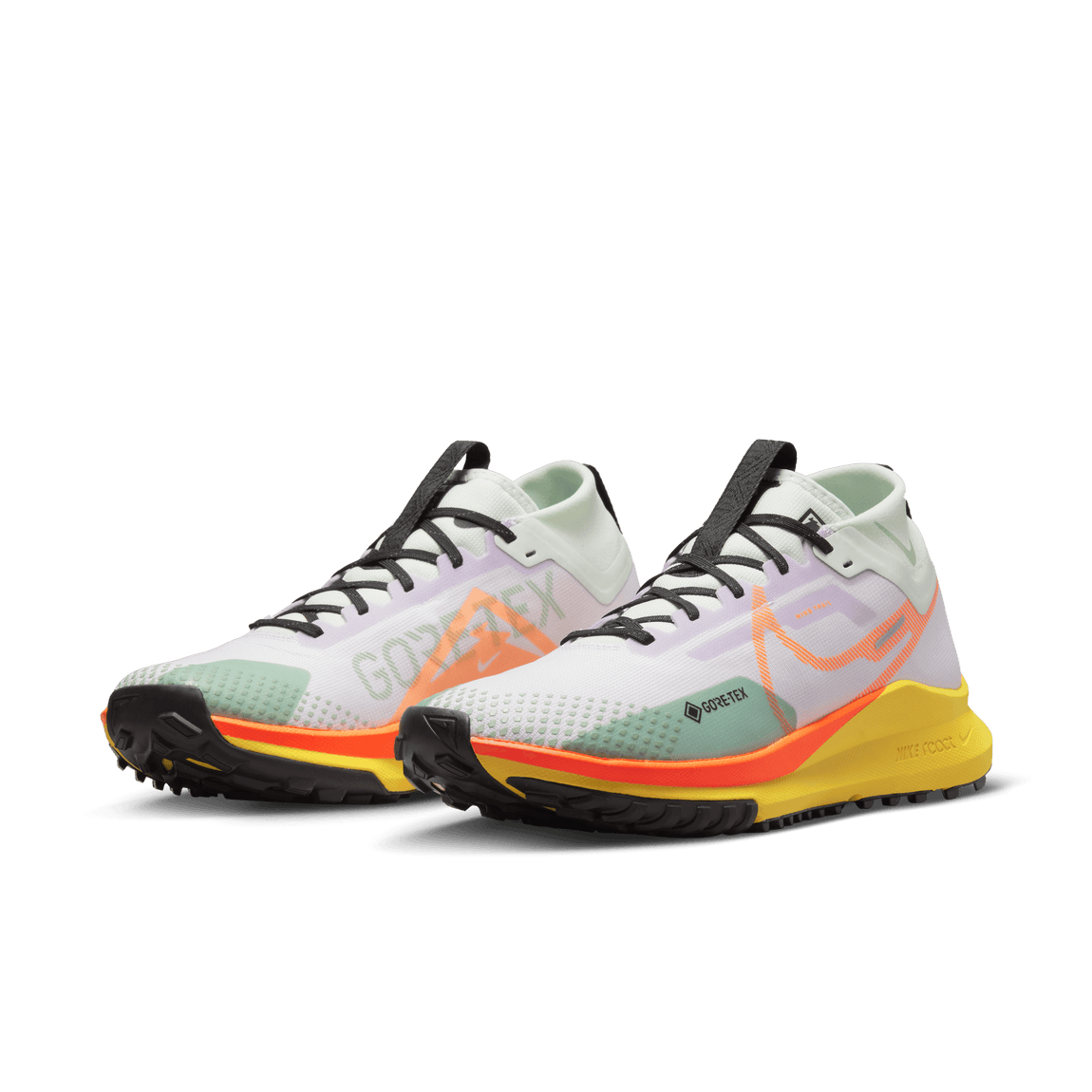 Nike React Pegasus Trail 4 GTX (Barely Grape/Total Orange-Barely Green) - Nike React Pegasus Trail 4 GTX (Barely Grape/Total Orange-Barely Green) - 