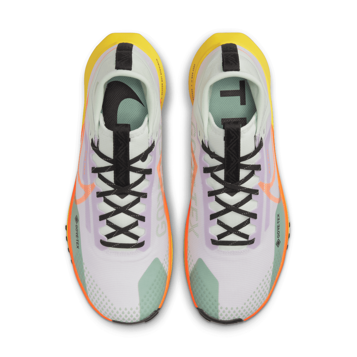 Nike React Pegasus Trail 4 GTX (Barely Grape/Total Orange-Barely Green) - Nike React Pegasus Trail 4 GTX (Barely Grape/Total Orange-Barely Green) - 
