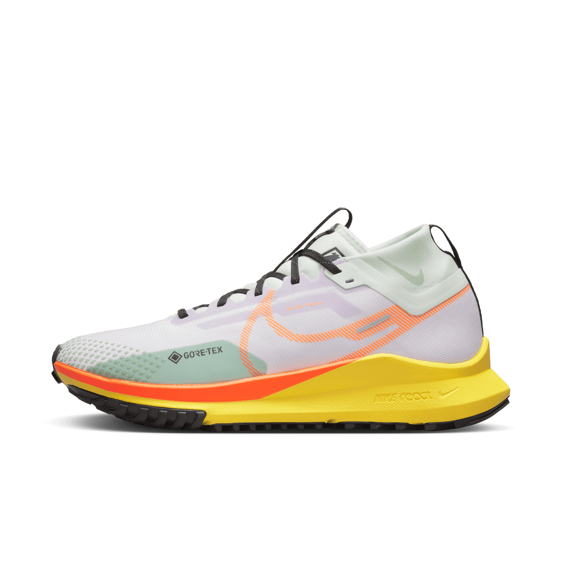 Nike React Pegasus Trail 4 GTX (Barely Grape/Total Orange-Barely Green) - Nike React Pegasus Trail 4 GTX (Barely Grape/Total Orange-Barely Green) - 