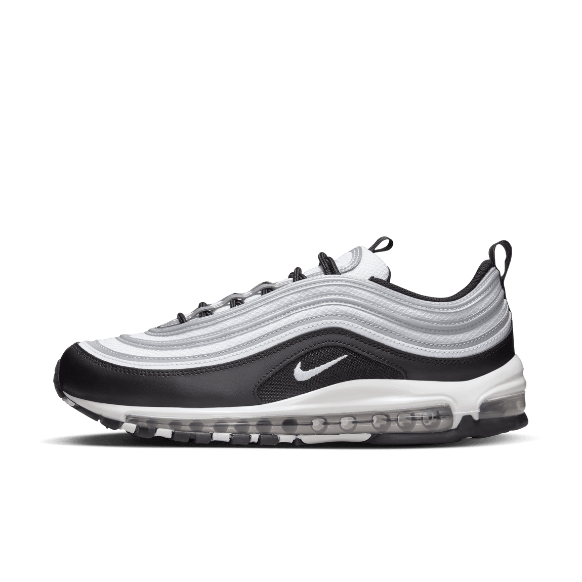 Nike Air Max 97 (Black/White-Reflective Silver) - Nike Air Max 97 (Black/White-Reflective Silver) - 