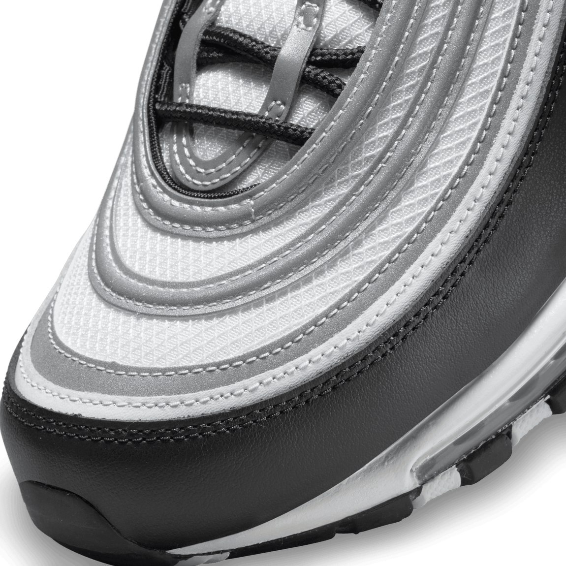 Nike Air Max 97 (Black/White-Reflective Silver) - Nike Air Max 97 (Black/White-Reflective Silver) - 