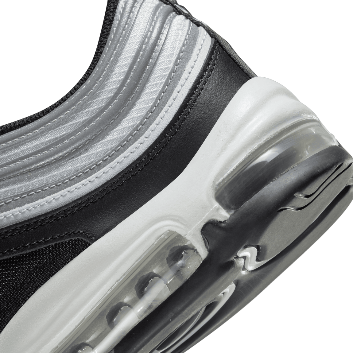 Nike Air Max 97 (Black/White-Reflective Silver) - Nike Air Max 97 (Black/White-Reflective Silver) - 