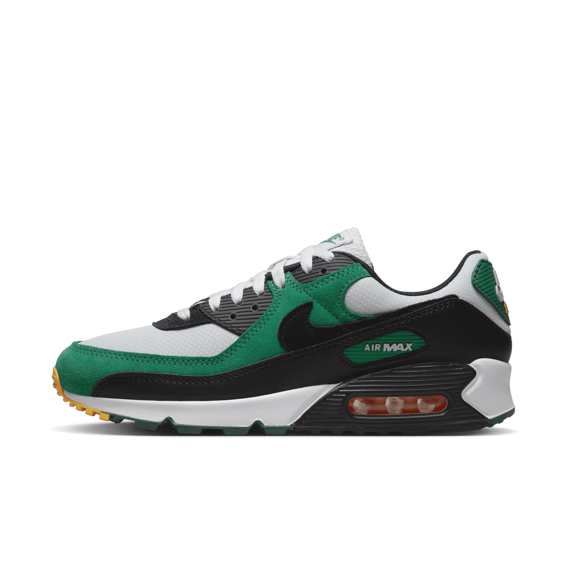 Nike Air Max 90 (Pure Platinum/Black/Gorge Green) - Nike Air Max 90 (Pure Platinum/Black/Gorge Green) - 