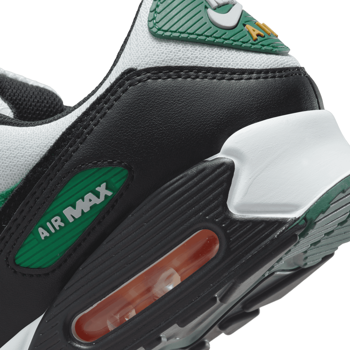 Nike Air Max 90 (Pure Platinum/Black/Gorge Green) - Nike Air Max 90 (Pure Platinum/Black/Gorge Green) - 