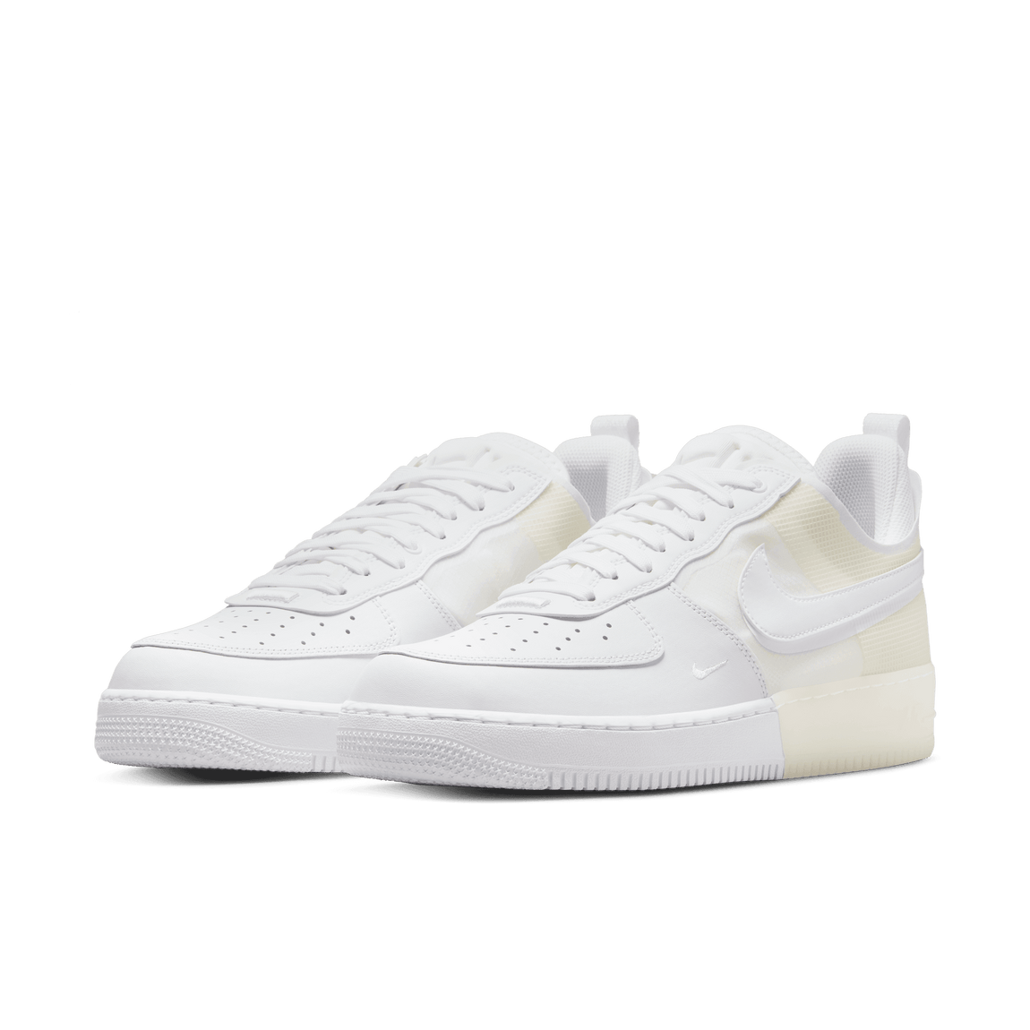 Nike Air Force 1 React (White/White) - Nike Air Force 1 React (White/White) - 