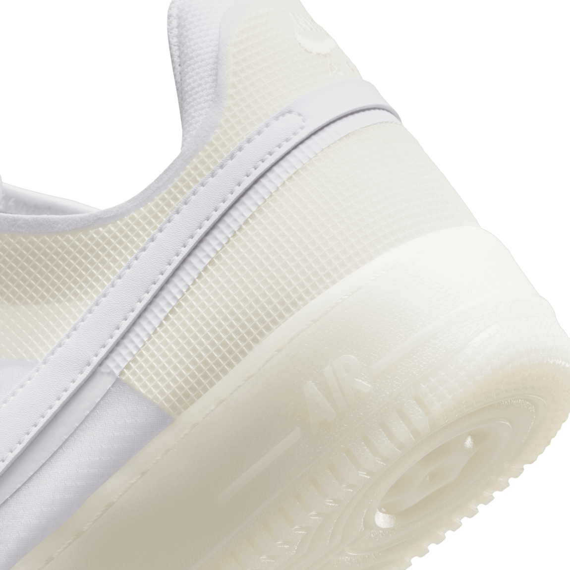 Nike Air Force 1 React (White/White) - Nike Air Force 1 React (White/White) - 