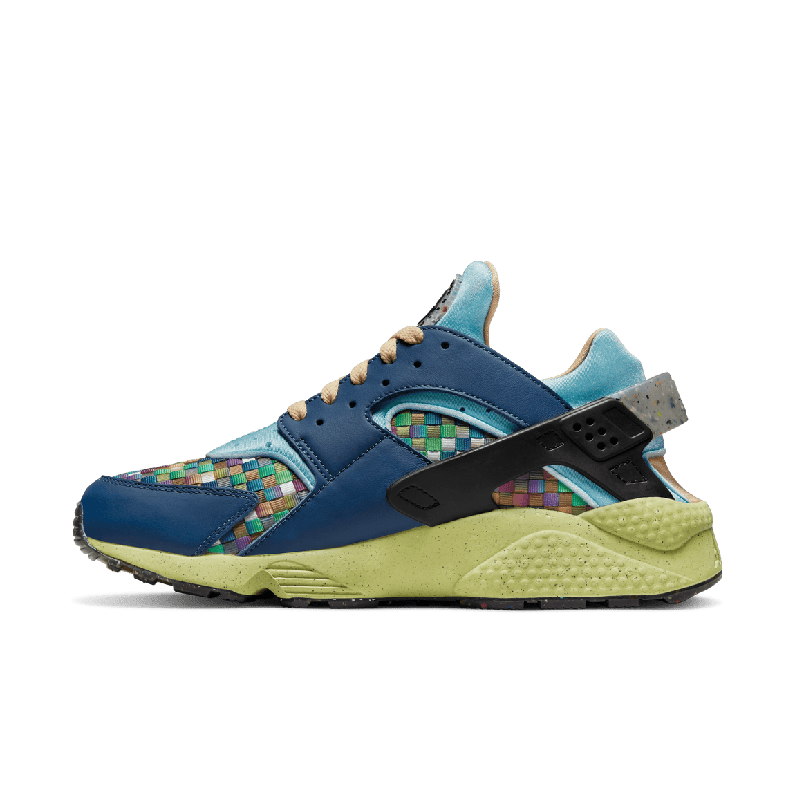 Nike Huarache Crater Premium (Mystic Navy/Lemon Twist-Worn Blue) - Nike Huarache Crater Premium (Mystic Navy/Lemon Twist-Worn Blue) - 
