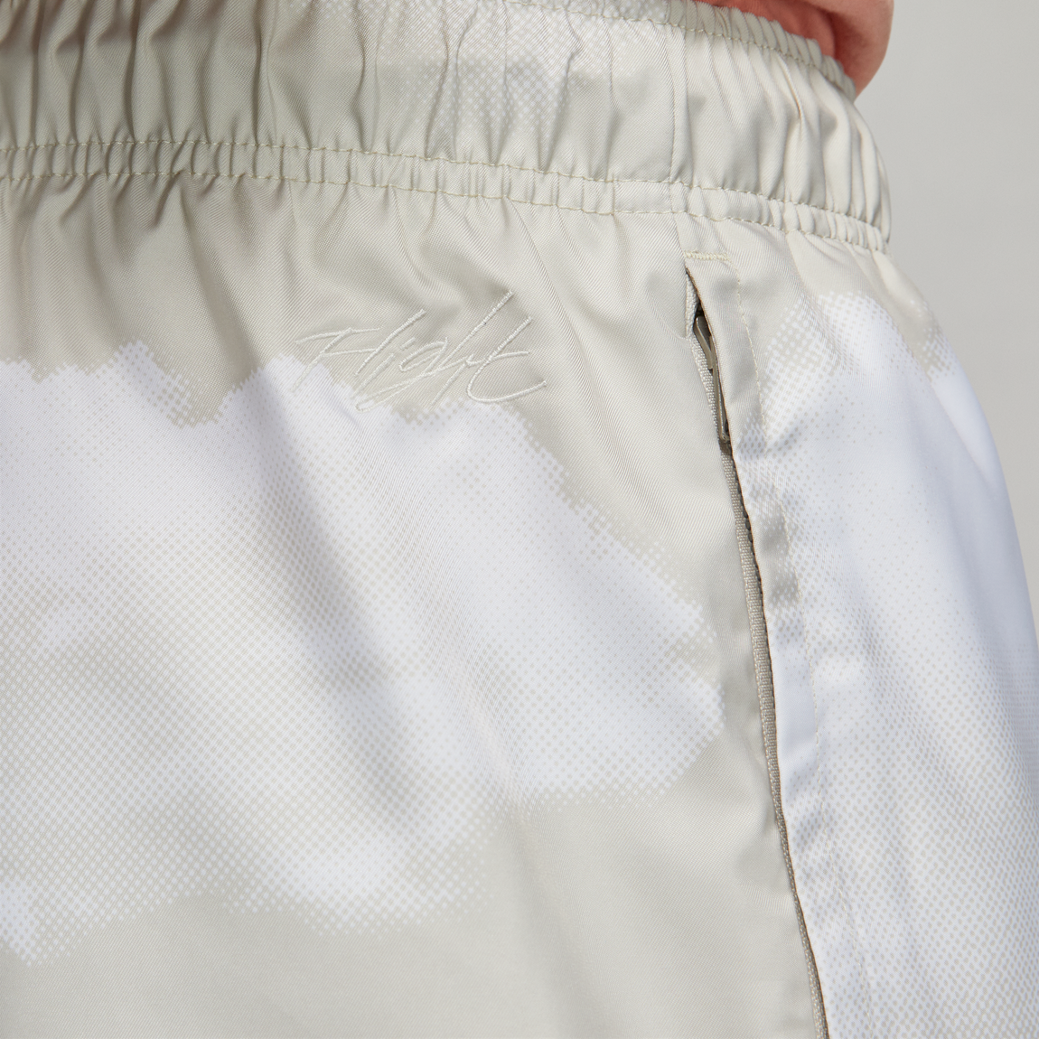 Jordan Essentials Statement Poolside Shorts (Light Orewood Brown/White) - Jordan Essentials Statement Poolside Shorts (Light Orewood Brown/White) - 