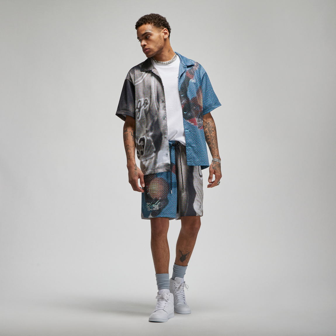 Jordan Flight Heritage Shorts (Black/Multicolor) - Jordan Flight Heritage Shorts (Black/Multicolor) - 