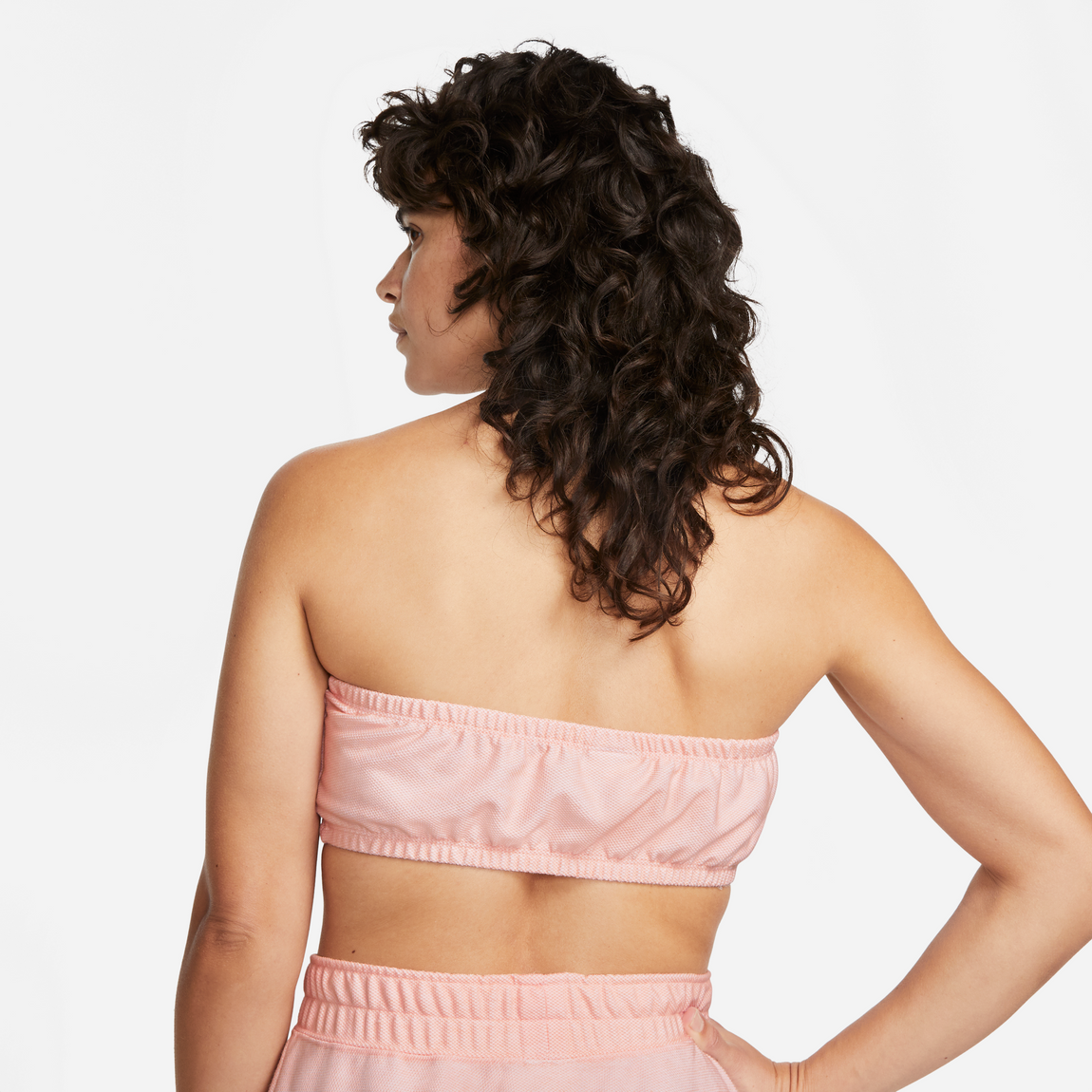 Nike Women's Pique Bandeau Top (Atmoshpere/White) - Nike Women's Pique Bandeau Top (Atmoshpere/White) - 