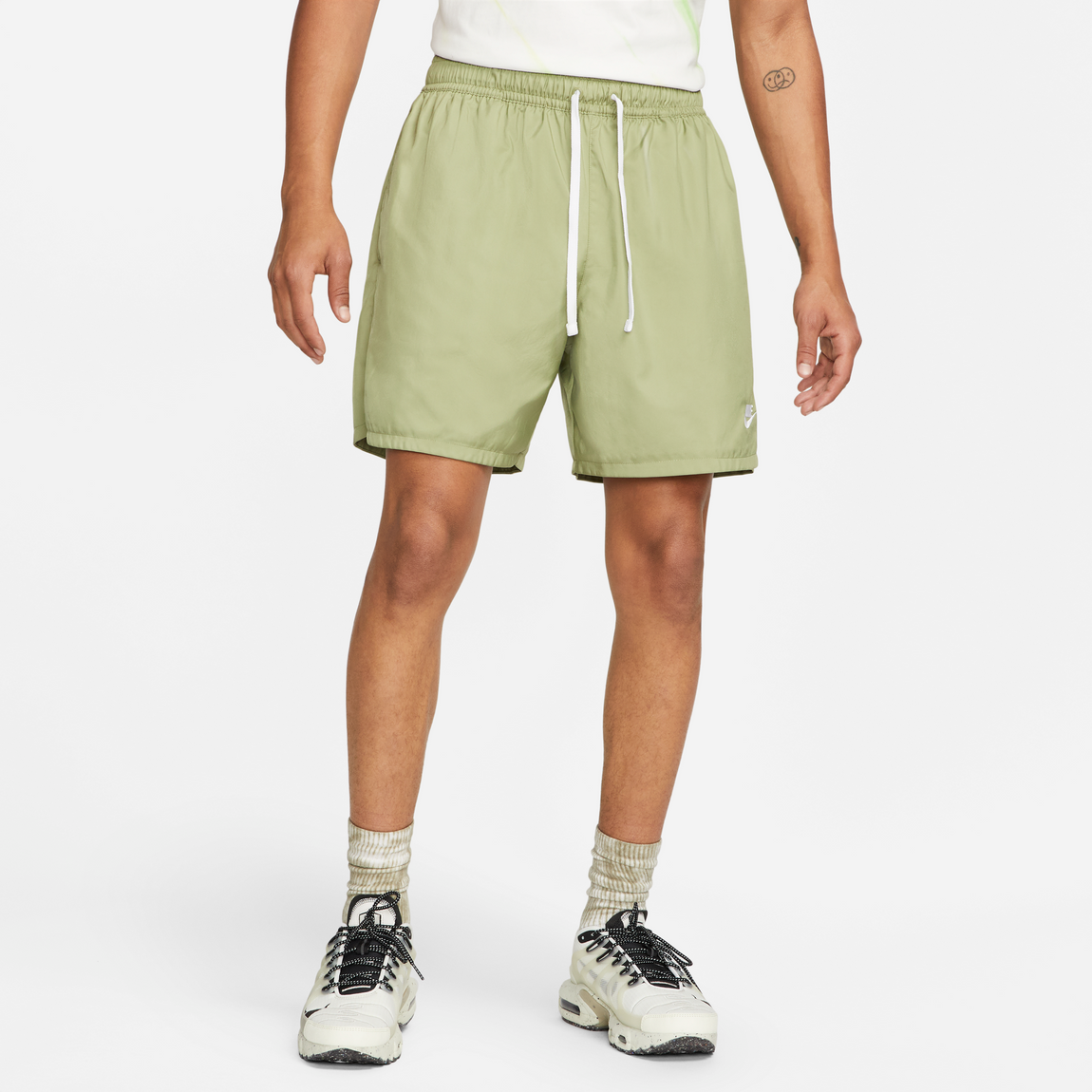 Nike Sportswear Sport Essentials Shorts (Alligator/White) - Nike Sportswear Sport Essentials Shorts (Alligator/White) - 