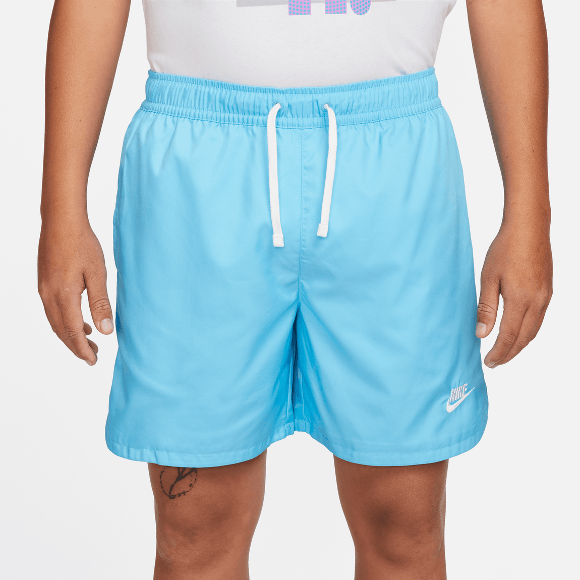 Nike Sportswear Sport Essentials Shorts (Baltic Blue/White) - Nike Sportswear Sport Essentials Shorts (Baltic Blue/White) - 