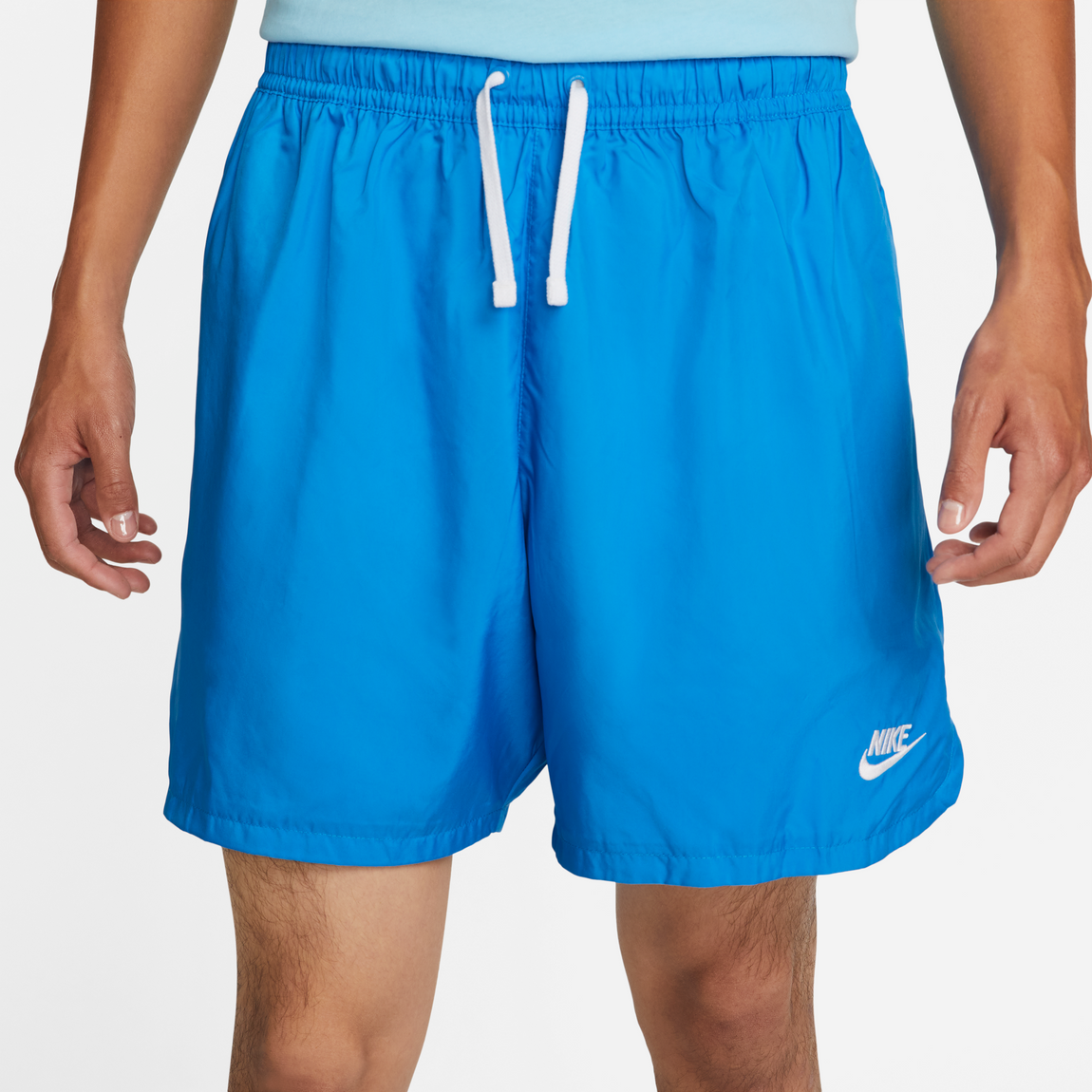Nike Sportswear Sport Essentials Shorts (Light Photo Blue/White) - Nike Sportswear Sport Essentials Shorts (Light Photo Blue/White) - 