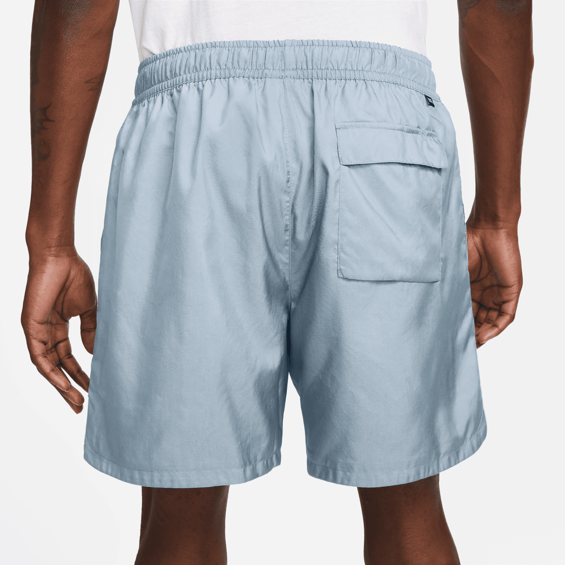 Nike Sportswear Sport Essentials Shorts (Ashen Slate/White) - Nike Sportswear Sport Essentials Shorts (Ashen Slate/White) - 
