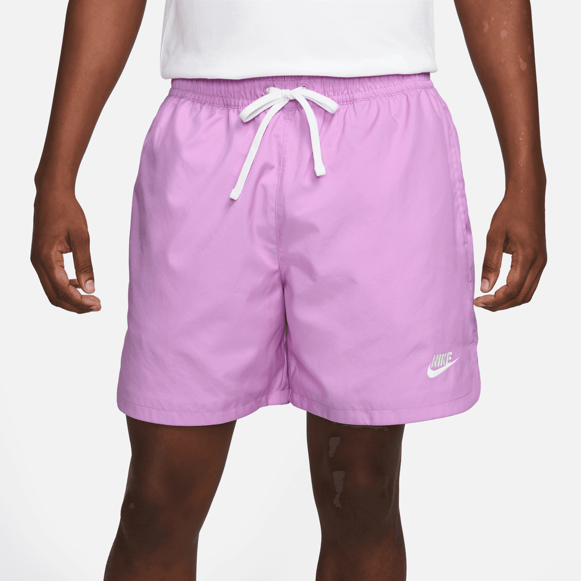 Nike Sportswear Sport Essentials Shorts (Rush Fuchsia/White) - Nike Sportswear Sport Essentials Shorts (Rush Fuchsia/White) - 