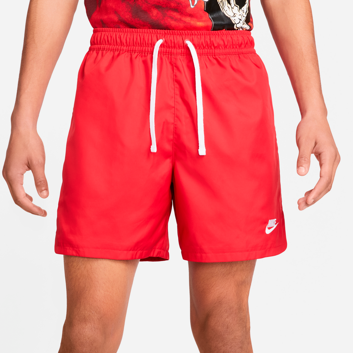 Nike Sportswear Sport Essentials Shorts (University Red/White) - Nike Sportswear Sport Essentials Shorts (University Red/White) - 