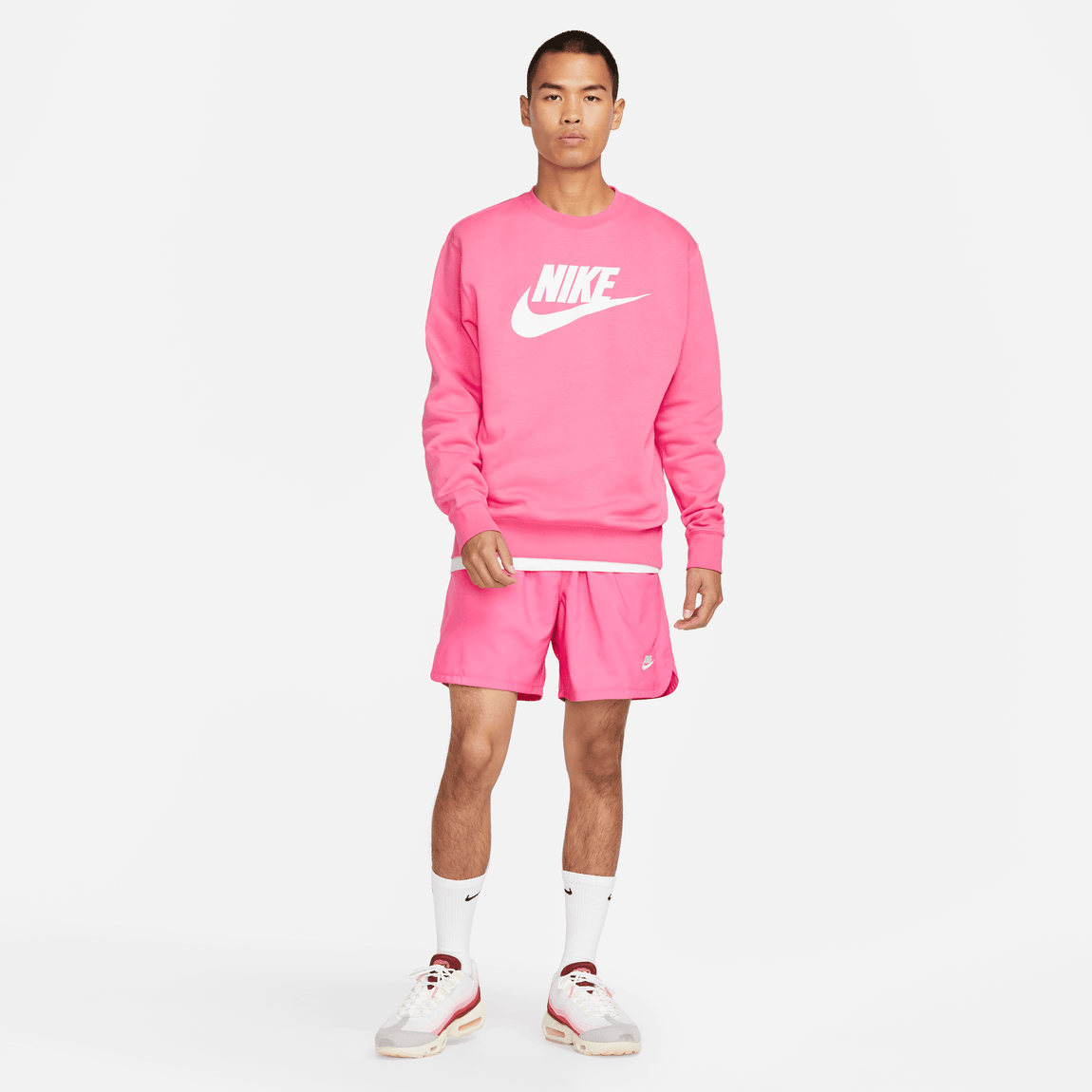 Nike Sportswear Sport Essentials Shorts (Pinksicle/White) - Nike Sportswear Sport Essentials Shorts (Pinksicle/White) - 