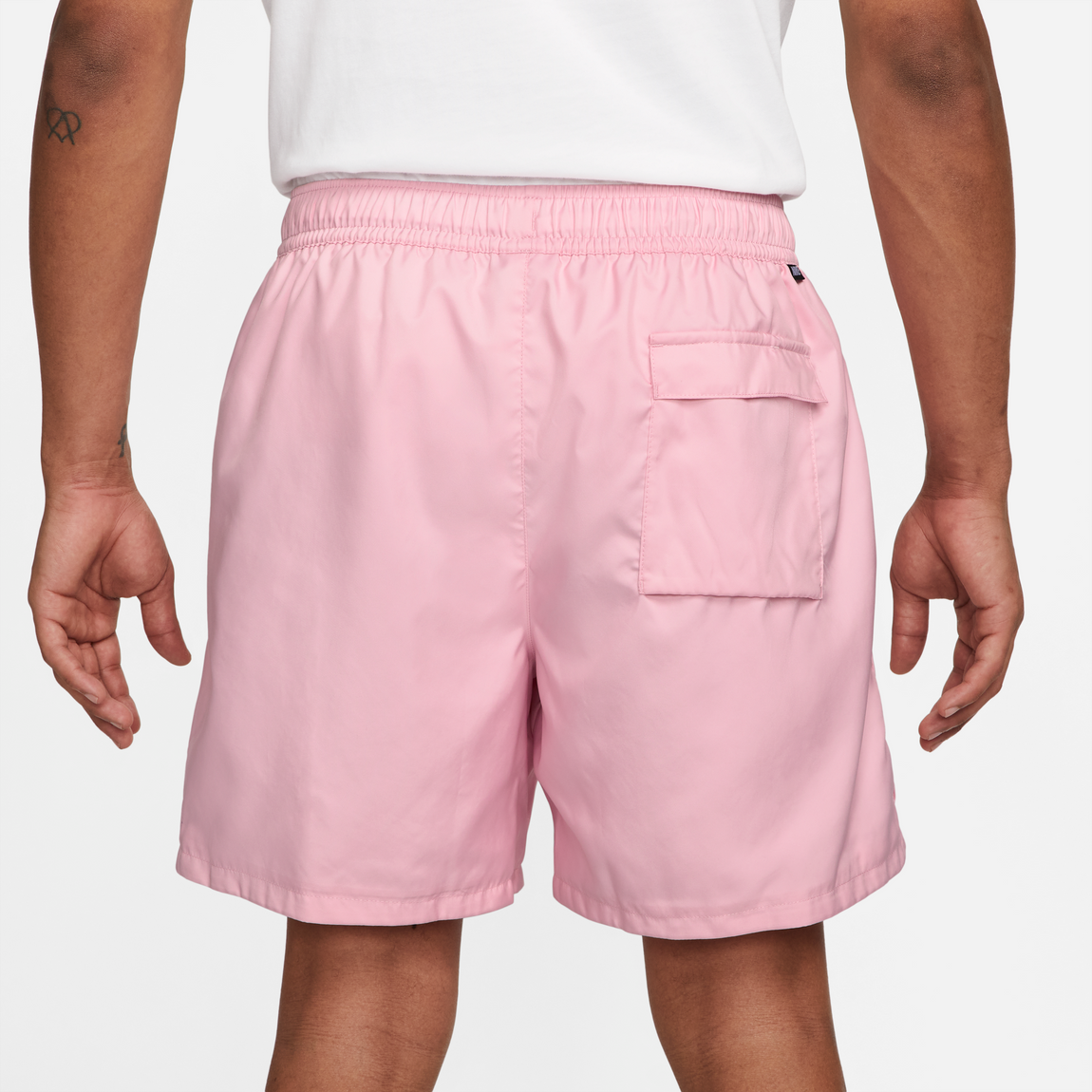 Nike Sportswear Sport Essentials Shorts (Medium Soft Pink/White) - Nike Sportswear Sport Essentials Shorts (Medium Soft Pink/White) - 