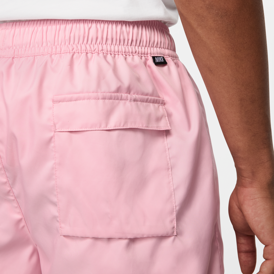 Nike Sportswear Sport Essentials Shorts (Medium Soft Pink/White) - Nike Sportswear Sport Essentials Shorts (Medium Soft Pink/White) - 