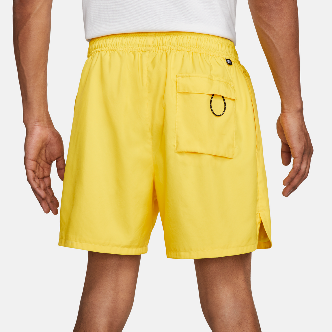 Nike Sportswear Sport Essentials Shorts (Yellow Strike/White) - Nike Sportswear Sport Essentials Shorts (Yellow Strike/White) - 