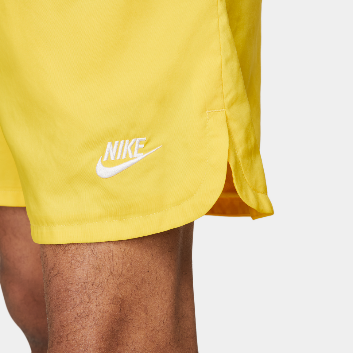 Nike Sportswear Sport Essentials Shorts (Yellow Strike/White) - Nike Sportswear Sport Essentials Shorts (Yellow Strike/White) - 