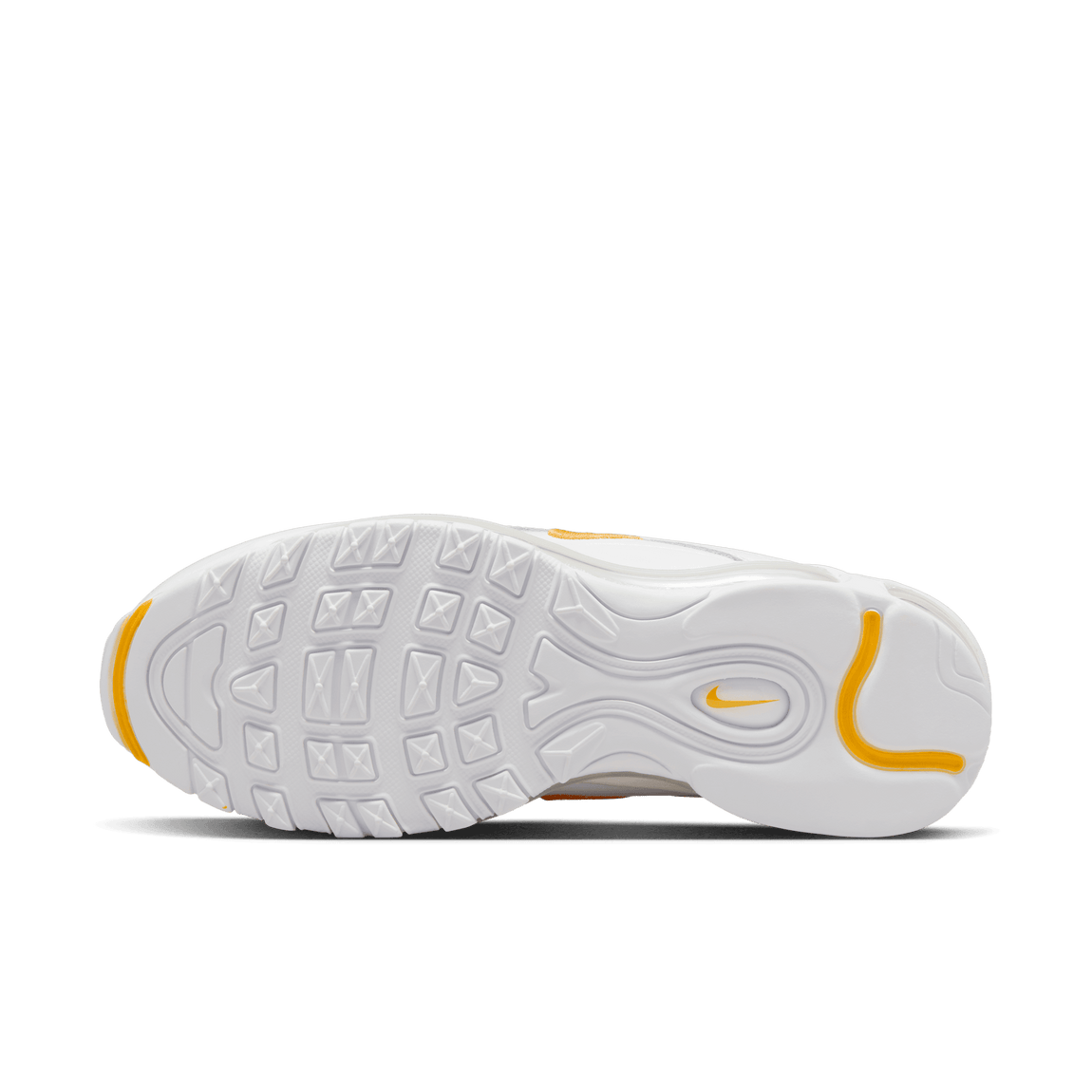 Women's Nike Air Max 97 (White/University Gold) - Women's Nike Air Max 97 (White/University Gold) - 