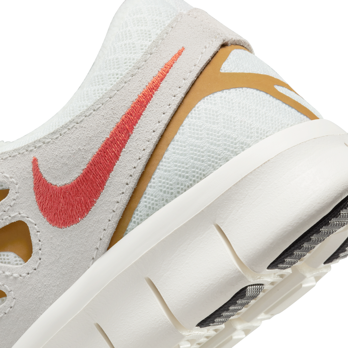 Nike Women's Free Run 2 (Summit White/Rush Orange/Goldtone-Sail) - Nike Women's Free Run 2 (Summit White/Rush Orange/Goldtone-Sail) - 