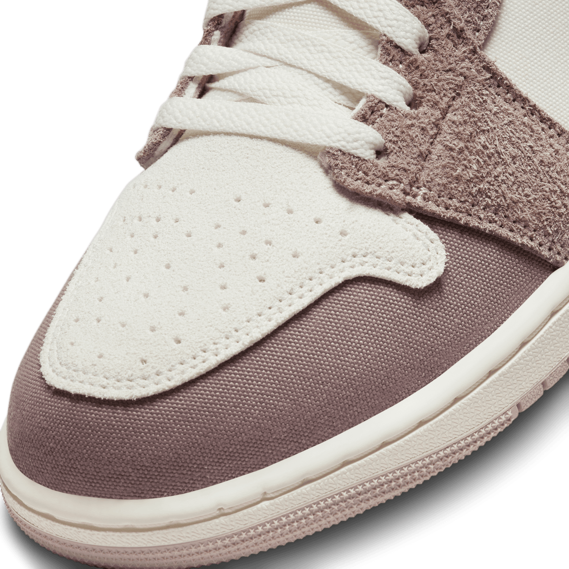Air Jordan 1 Mid SE Craft (Sail/Taupe Haze-Fossil Stone) - Air Jordan 1 Mid SE Craft (Sail/Taupe Haze-Fossil Stone) - 