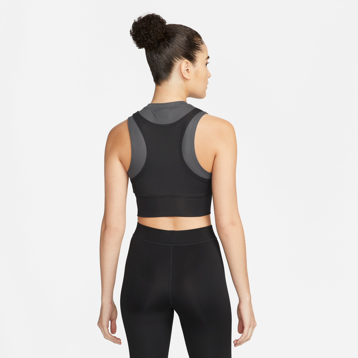 Jordan Essentials Women's Cropped Top (Anthracite/Black) - Jordan Essentials Women's Cropped Top (Anthracite/Black) - 