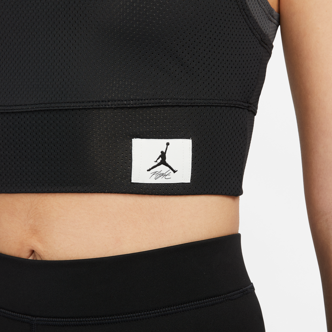 Jordan Essentials Women's Cropped Top (Anthracite/Black) - Jordan Essentials Women's Cropped Top (Anthracite/Black) - 