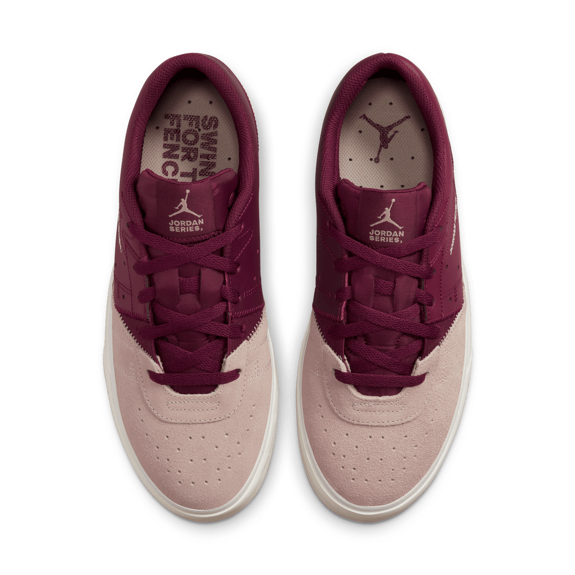 Jordan Series ES (Cherrywood Red/Fossil Stone-White-Sail) - Jordan Series ES (Cherrywood Red/Fossil Stone-White-Sail) - 