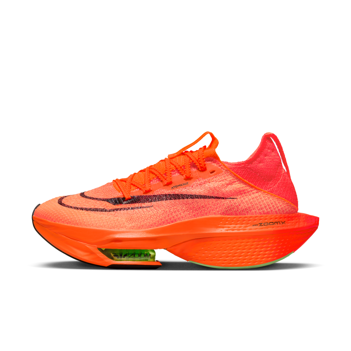 Nike Women's Air Zoom Alphafly Next% 2 (Total Orange/Black) - Nike Women's Air Zoom Alphafly Next% 2 (Total Orange/Black) - 
