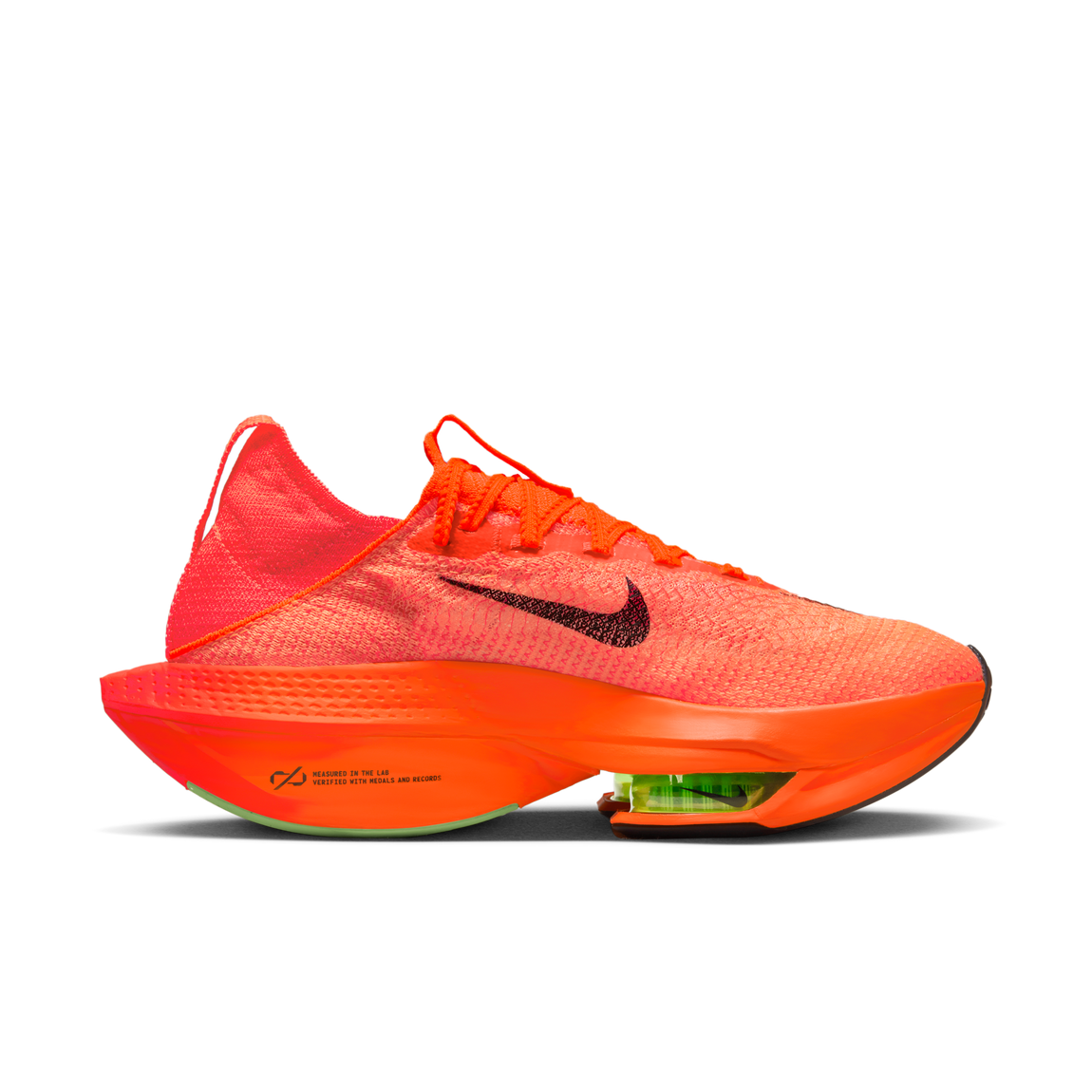 Nike Women's Air Zoom Alphafly Next% 2 (Total Orange/Black) - Nike Women's Air Zoom Alphafly Next% 2 (Total Orange/Black) - 