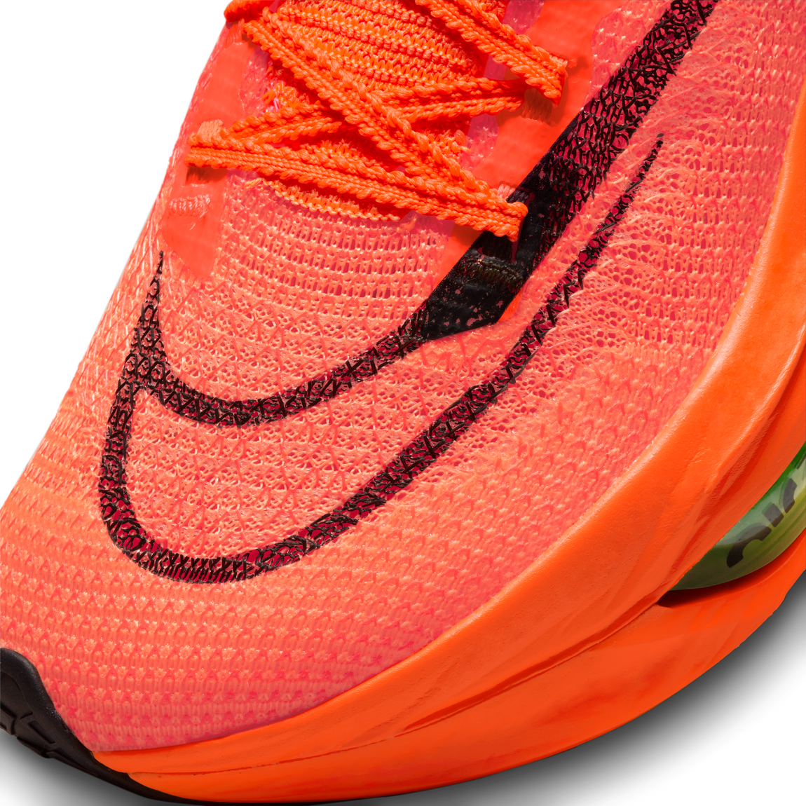 Nike Women's Air Zoom Alphafly Next% 2 (Total Orange/Black) - Nike Women's Air Zoom Alphafly Next% 2 (Total Orange/Black) - 