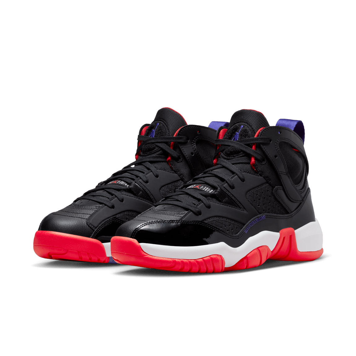 Jordan Jumpman Two Trey (Black/True Red/Dark Concord-White) - Jordan Jumpman Two Trey (Black/True Red/Dark Concord-White) - 