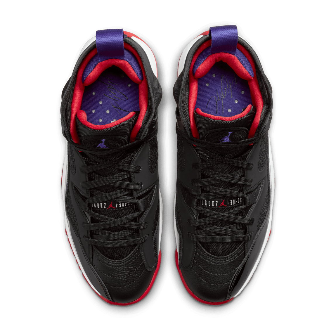 Jordan Jumpman Two Trey (Black/True Red/Dark Concord-White) - Jordan Jumpman Two Trey (Black/True Red/Dark Concord-White) - 